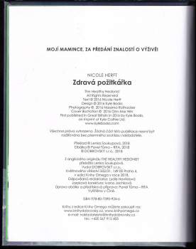 Nicole Herft: Zdravá požitkářka