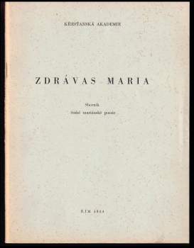Zdrávas Maria