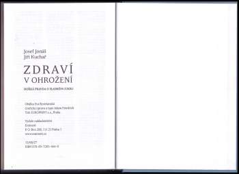 Josef Jonas: Zdraví v ohrožení