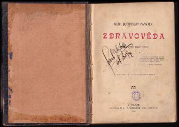 Duchoslav Panýrek: Zdravověda