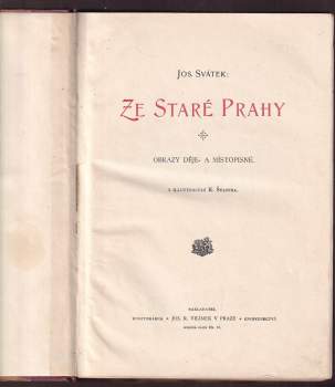 Josef Svátek: Ze staré Prahy