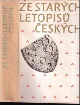 Ze starých letopisů českých