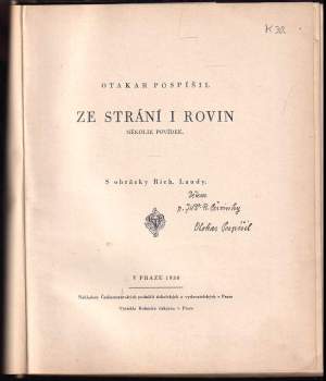 Otokar Pospíšil: Ze strání i rovin