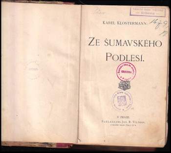 Karel Klostermann: Ze šumavského podlesí