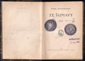 Karel Klostermann: Ze Šumavy