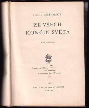 Josef Kořenský: Ze všech končin světa