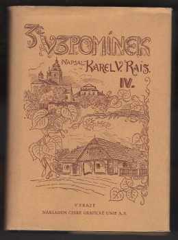 Karel Václav Rais: Ze vzpomínek
