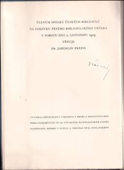 Jaroslav Preiss: Ze zájezdu do Anglie