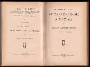 Josef Štolba: Ze západní Indie a Mexika
