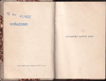 Matěj Anastasia Šimáček: Ze zápisků phil. stud. Filipa Kořínka
