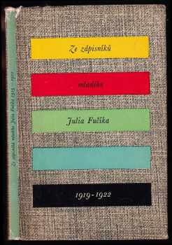 Julius Fučík: Ze zápisníků mladého Julia Fučíka (1919-1922)