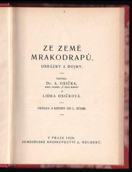 Antonín Osička: Ze země mrakodrapů