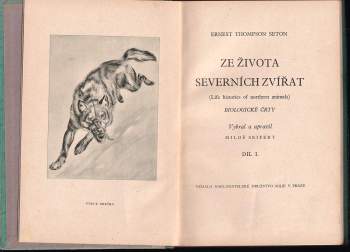 Ernest Thompson Seton: Ze života severních zvířat