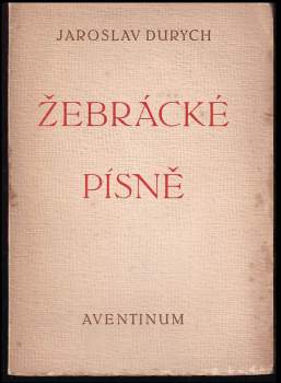 Žebrácké písně