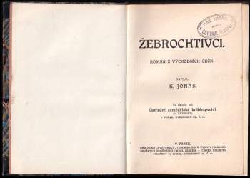 Karel Jonáš: Žebrochtivci