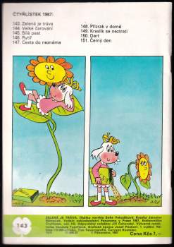 Ljuba Štíplová: Zelená je tráva - Čtyřlístek 143