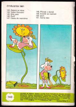 Ljuba Štíplová: Zelená je tráva - Čtyřlístek 143