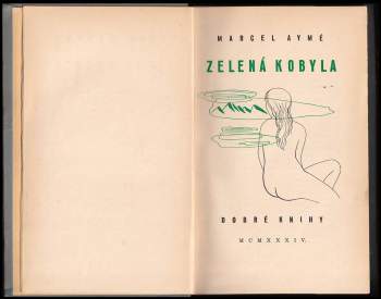 Marcel Aymé: Zelená kobyla