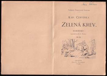 Karel Červinka: Zelená krev