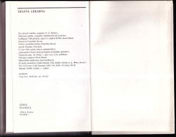 Valentin Gennad'jevič Rubcov: Zelená lékárna