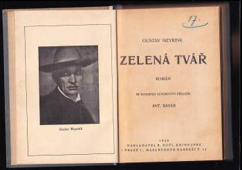 Gustav Meyrink: Zelená tvář