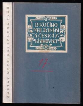 Gustav Meyrink: Zelená tvář