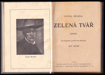 Gustav Meyrink: Zelená tvář