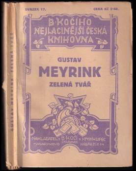 Gustav Meyrink: Zelená tvář