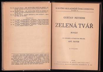 Gustav Meyrink: Zelená tvář