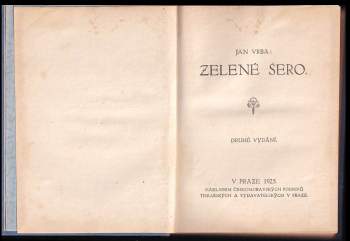 Jan Vrba: Zelené šero