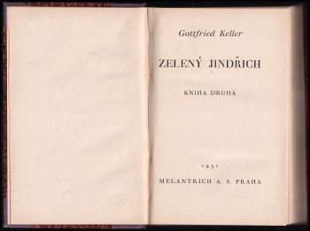 Gottfried Keller: Zelený Jindřich