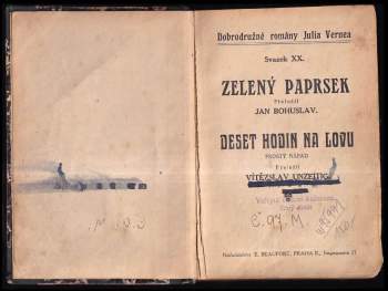 Jules Verne: Zelený paprsek