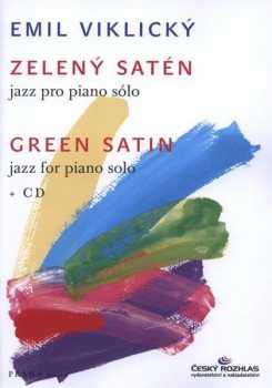 Zelený satén