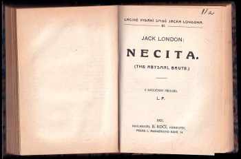 Jack London: Železná pata I. + II. díl + Necita