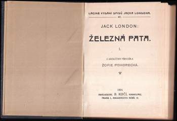 Jack London: Železná pata