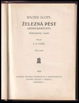 Walter Scott: Železná pěst