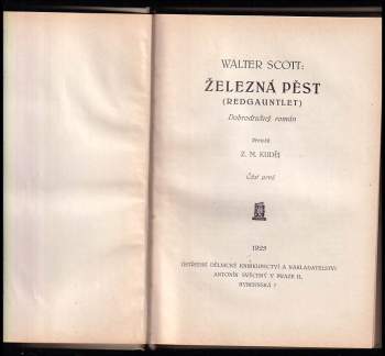 Walter Scott: Železná pěst