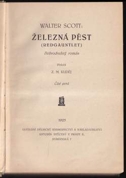 Walter Scott: Železná pěst
