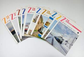 Železničář Ž 74 - ročník XXIV. - čísla 4, 7, 10, 11, 12, 13, 14, 15-16, 17, 18, 19, 20 a 23-24