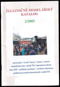 Železničně modelářský katalog 2/2003