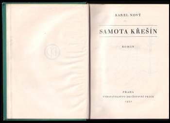Karel Nový: Železný kruh - románová trilogie