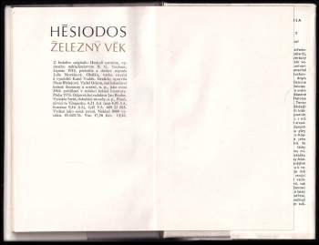 Hésiodos: Železný věk