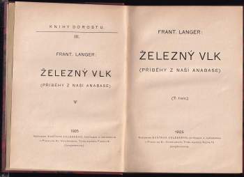 František Langer: Železný vlk