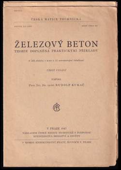 Rudolf Kukač: Železový beton