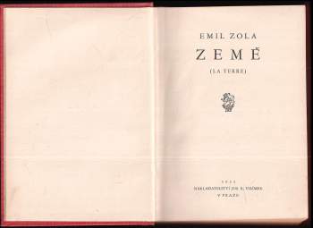 Émile Zola: Země