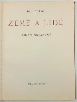 Jan Lukáš: Země a lidé