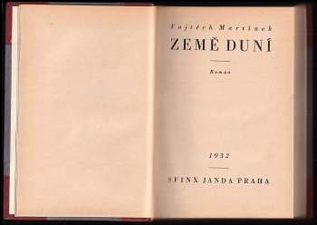 Vojtěch Martínek: Země duní