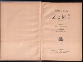 Émile Zola: Země