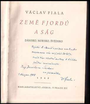 Václav Fiala: Země fjordů a ság