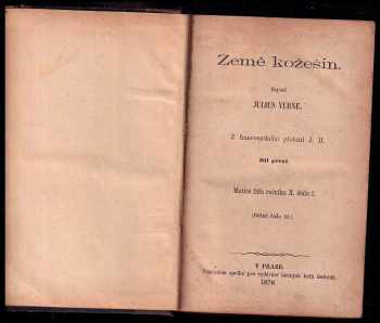 Jules Verne: Země kožešin Díl 1 - 2 + Černá hora + Výtečníci starého věku + Nalezenec + Čeští vystěhovalci
